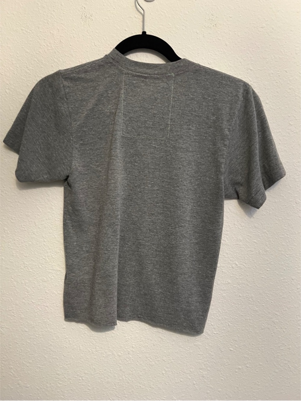#1739 LOGO BOYFRIEND TEE in HEATHER GREY XS - Picture 6 of 7